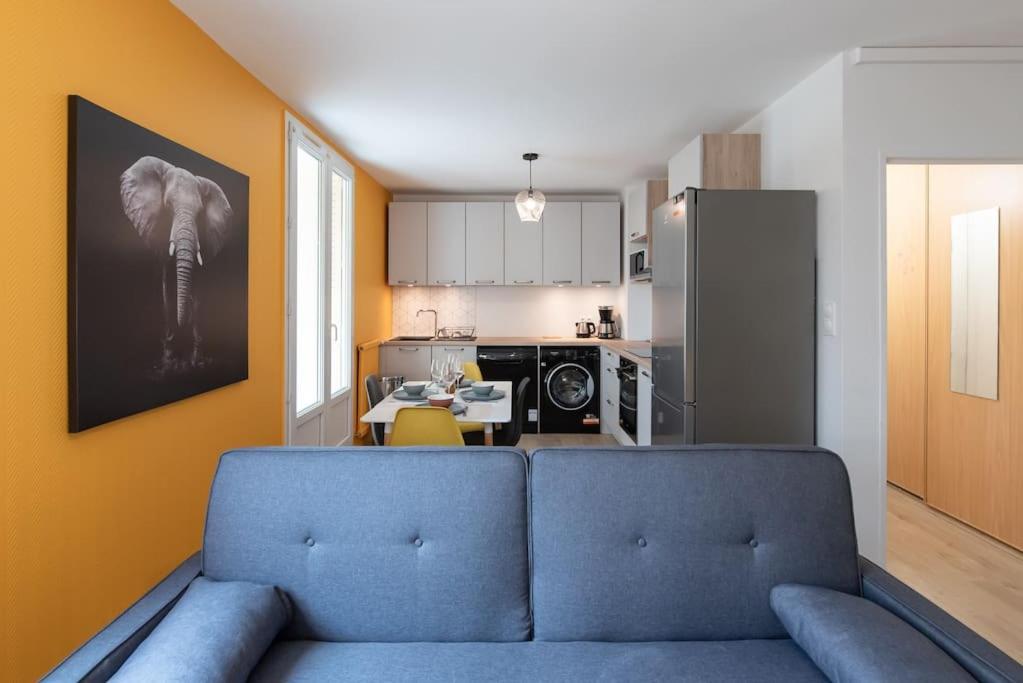 Appartement Renove Pour 6 Avec Parking Villeurbanne Exterior photo